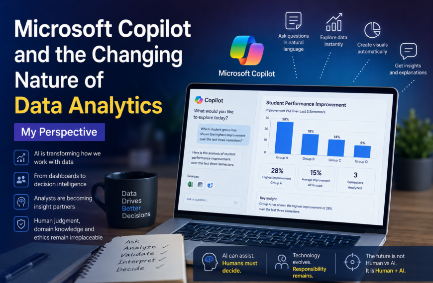 Microsoft Copilot and the Changing Nature of Data Analytics: My Perspective