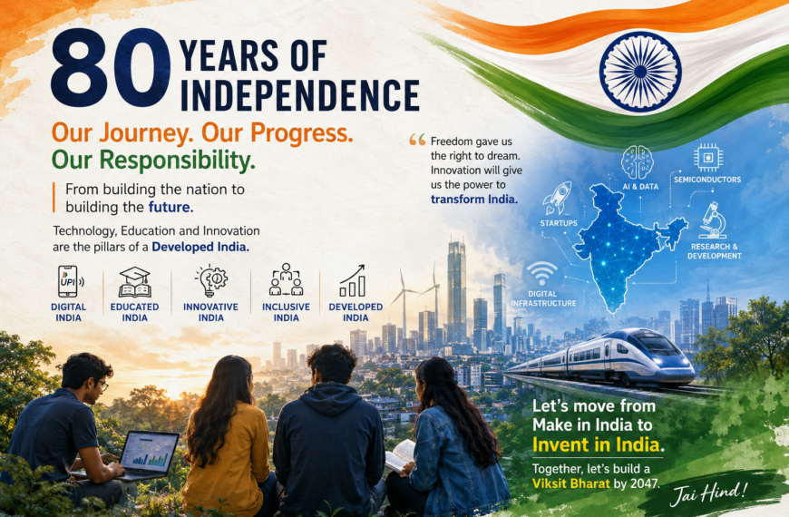 80 Years of Independence: Are We Truly Becoming a Developed India? — My Perspective