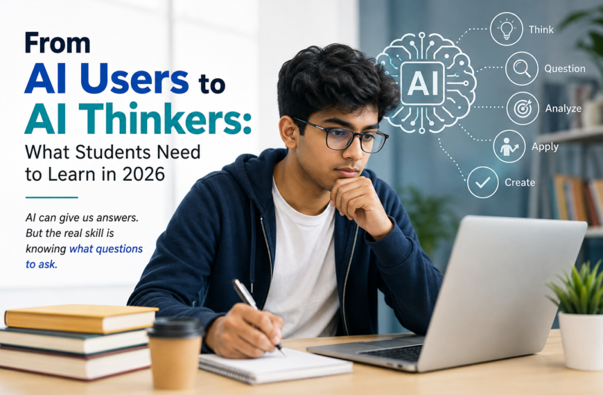 From AI Users to AI Thinkers: What Students Need to Learn in 2026