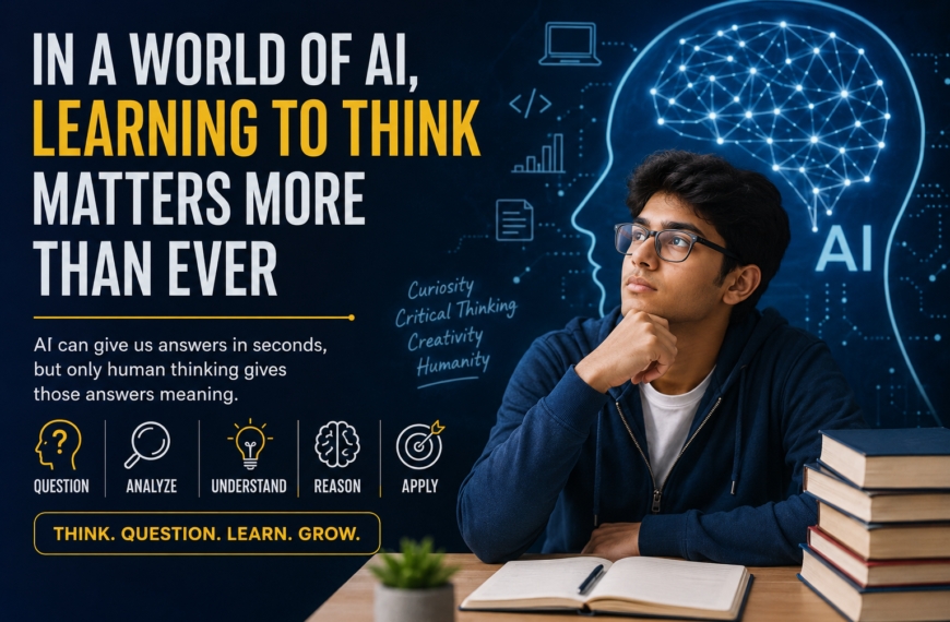In a World of AI, Learning to Think Matters More Than Ever