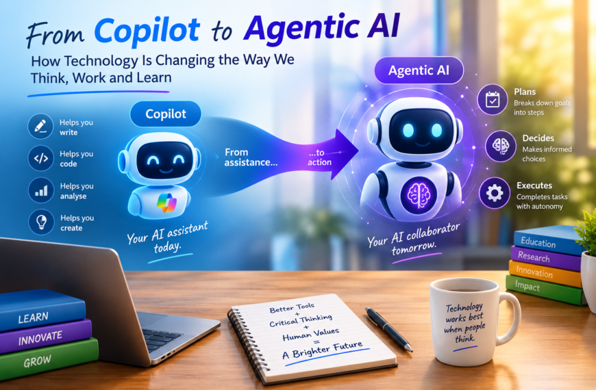 From Copilot to Agentic AI: How Technology Is Changing the Way We Think, Work, and Learn